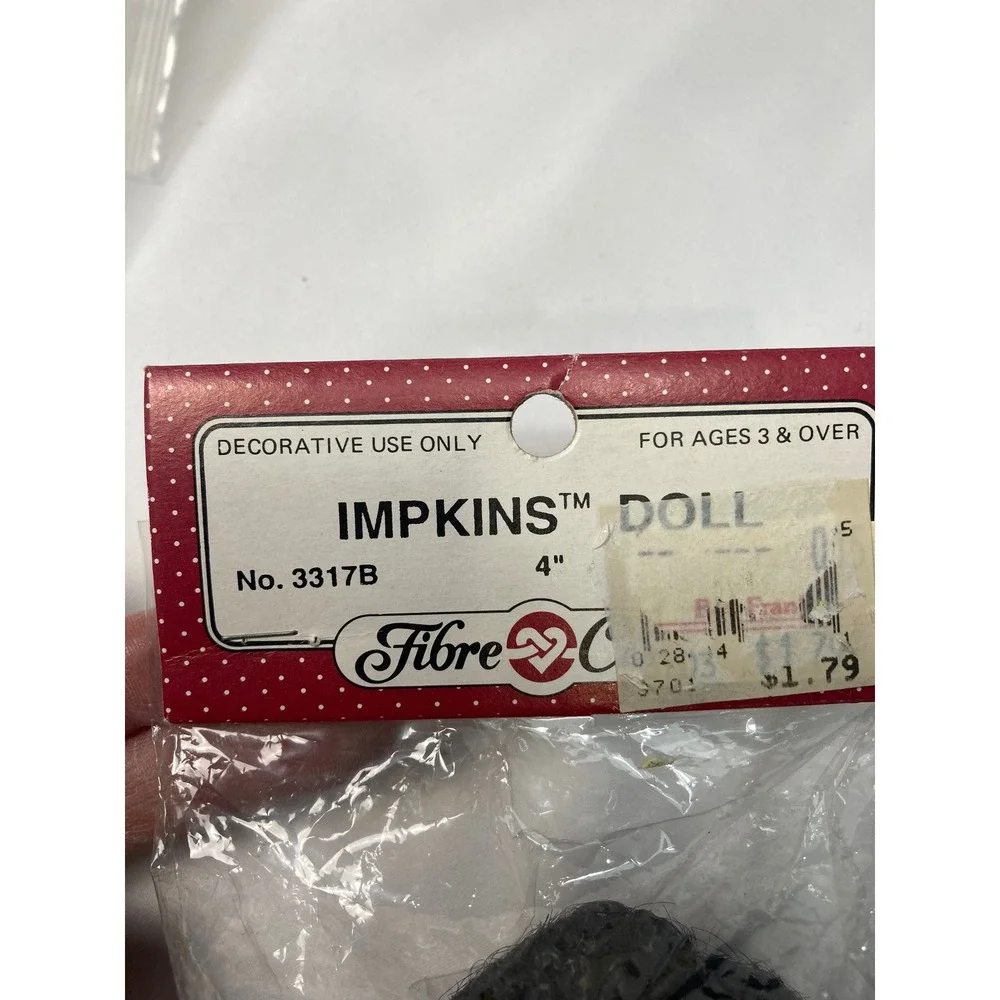 Vintage Fibre-Craft‎ Impkins Doll – Model 3317B – 4